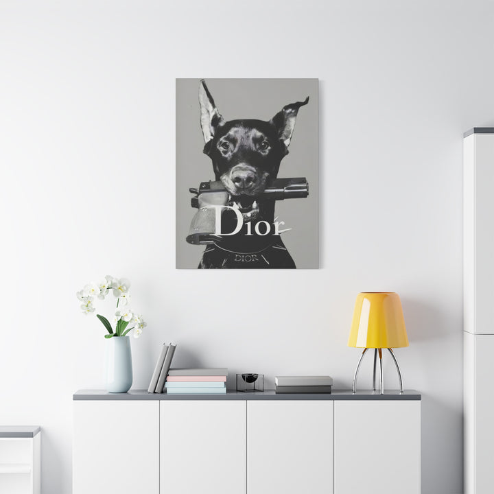 Luxury Dog Canvas