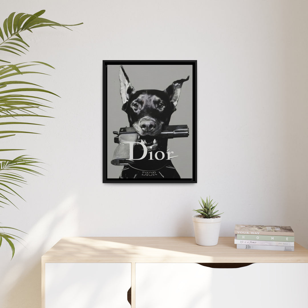 Luxury Dog Canvas