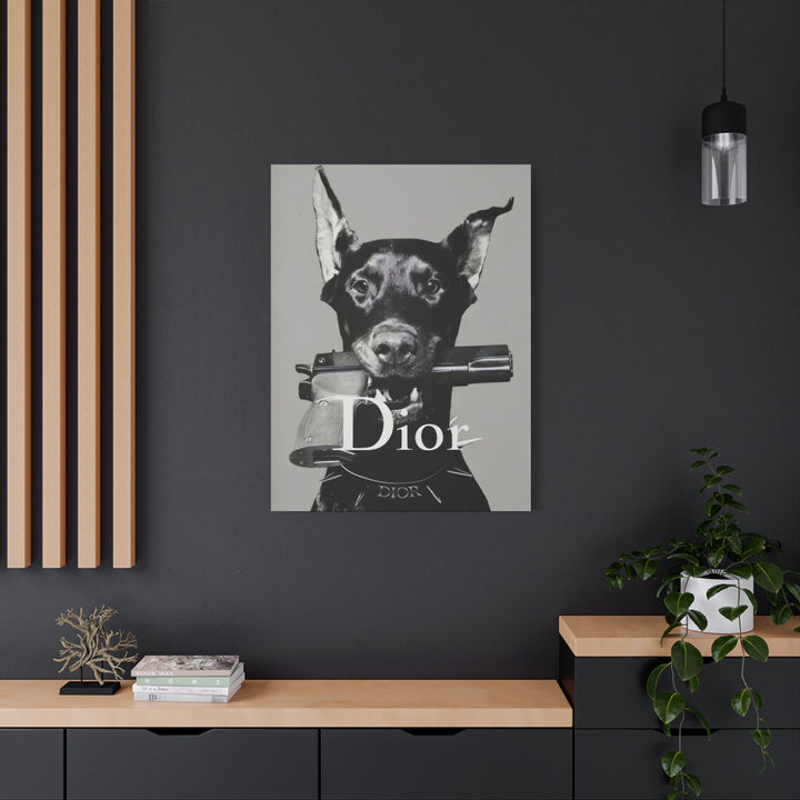 Luxury Dog Canvas